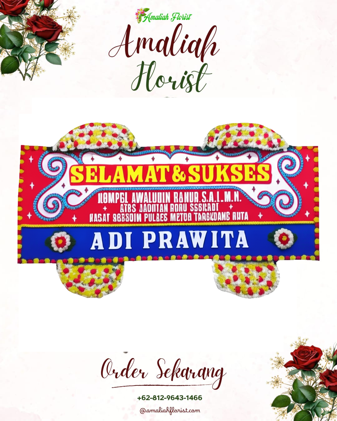 Papan Bunga Ucapan Selamat Binuang